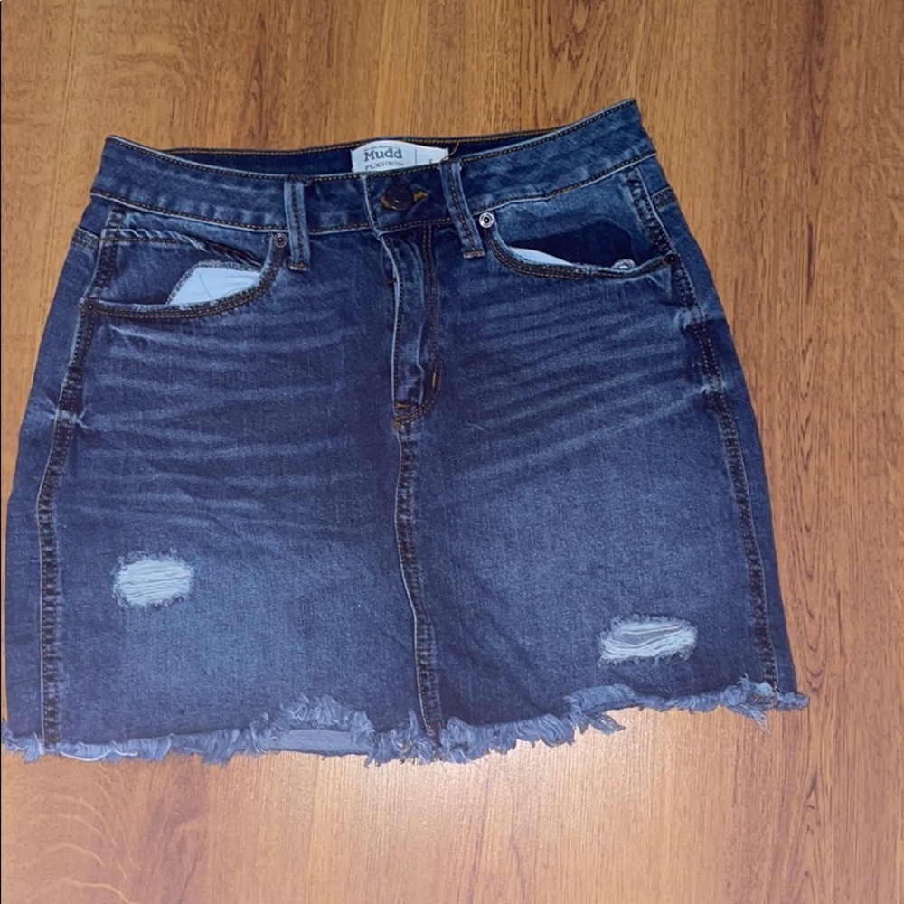jean skirt